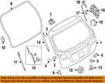 Subaru Oem 15-21 Ascent,outback Lift Gate Hardware-lock 63032AL000. Fixed Price $236.76.