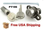 Fits 1969 Pontiac Firebird Trunk & Glove Box Compartment Lock Set With Gm Keys. Fixed Price $39.90.
