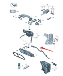 Volkswagen Tiguan AD1 Front Left Door Lock Cable 5NN972295A New Oem. Fixed Price $119.04.