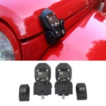 Fit Jeep Wrangler Jk 2007-18 Engine Hood Lock Latch Catch Looking Buckle Black. Fixed Price $42.99.