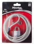 Cable Ft Braided Steel Laminated Padlock Master 715DAT 1-1 Cover Wide Oem. Fixed Price $28.99.