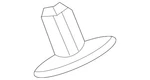Genuine Nissan Lift-gate Lock Striker Plate 90570-7JA0A. Fixed Price $33.45.