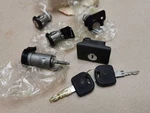 Daewoo 96208094 -- Car Lock Set Key Cylinder Complete New. Fixed Price $58.30.