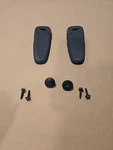 99-04 Jeep Grand Cherokee Rear Liftgate Glass L/s,r/s Hinge Set Pair Black Oem. Fixed Price $44.00.