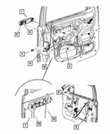 Genuine Mopar 2005-2010 Jeep Grand Cherokee Door Latch Front Right 55113372AC. Fixed Price $91.25.