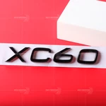 Black XC60 Fit Volvo Rear Trunk Nameplate Emblem Badge Letters Number. Fixed Price $21.92.