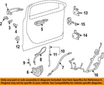 Gm Oem 13-20 Impala,xts Front Door Lock Hardware-upper Hinge 13576849. Fixed Price $35.73.