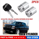 Door Lock Cylinder Set With Keys For 1995-2000 Chevy Gmc Truck Suburban 2PCS. Fixed Price $13.29.