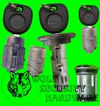 Avalanche Ignition Lock Cylinder Door Pair Tailgate Spare Tire Set 3 Chevy Key. Fixed Price $168.12.