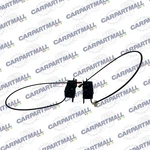 00-06 Bmw X5 Rear Lower Left & Right Trunk Lid Latch Lock W/ Cables 51248408964. Fixed Price $42.47.