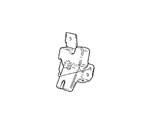 Genuine Ford Latch XF1Z-5443200-BA. Fixed Price $34.40.