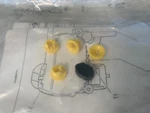 Acdelco 88948572 Front Door Bumper Kit. Fixed Price $9.50.