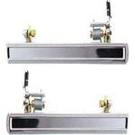 Exterior Door Handle Pair Set Lh & Chevy, Chrome Replacement, Evan Fischer. Fixed Price $136.13.