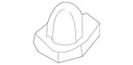 Genuine Nissan Lift-gate Lock Striker Plate 90570-70N1A. Fixed Price $52.22.