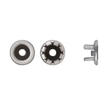 68-91 Gm Door Lock Knob Rod Ferrules Fit 9/16" Hole Stainless Steel (qty 2) #97B. Fixed Price $12.95.