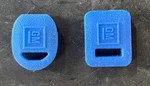 Nos Gm Ignition Door Trunk Lock Late Key Blank Boot Covers Case Molded Blue. Fixed Price $12.00.