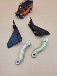 Lr Defender Front Door Check Strap Bracket Slider & Arm Lh And Rh. Fixed Price $95.95.