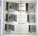 Lytle Safe & Lock Co - Advertising Lg Brochure / Flyer Catalog 1890 Cincinnati. Fixed Price $195.00.