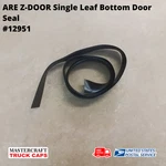 Are Z-series Truck Cap Rear Door Bottom Gasket Seal #12951. Fixed Price $25.00.