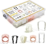 Fuel Line Retainer Clips 160PCS, 3/8 & 5/16 Retaining Black. Fixed Price $26.84.