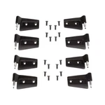 Rugged Ridge Hinge Kit 8-PIECE 4-DOOR Jeep Wrangler Jk 2007-2018. Fixed Price $139.37.