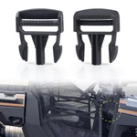 Pair Door Net Buckle Clip Compatible With Polaris Ranger Crew One Size, Black. Fixed Price $14.51.