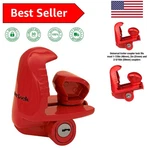Master Lock Trailer Coupler - Bright Red, Resistant To Theft, Universal Fit. Fixed Price $56.69.