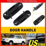 For 97-01 Honda Cr-v Door Handles 2PCS Front Right/left Side Exterior Black. Fixed Price $8.54.