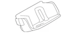 Genuine Nissan Lift-gate Lock Striker Plate 90570-5RB0A. Fixed Price $38.36.
