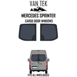 Mercedes Sprinter Rear Cargo Door Windows 2018 - 2026 Van Tek Glass. Fixed Price $359.96.