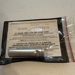 New Oem Ford Spare Tire Lock Key Kit 6C34-1A380-AA Mcgard Code 81335 379251B. Fixed Price $52.99.