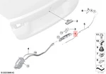 Genuine Bmw M3 F74 G22 G80 G82 216 218D 220D Lock Tailgate 51245A37959. Fixed Price $142.74.