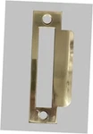 4-7/8" Polished Door Plate, Solid Brass, Keeper, Striker,. Fixed Price $18.41.