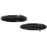 Exterior Door Handle For 2000-2001 Mazda Mpv Dx Set Of Rear Black Plastic. Fixed Price $28.20.