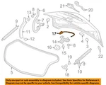 Gm Oem 16-20 CT6 Trunk Lid Components-emergency Handle 23346864. Fixed Price $34.03.