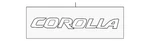 Genuine Toyota Deck Lid Emblem 75442-02280. Fixed Price $33.25.