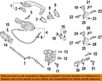 Volkswagen Oem 19-23 Jetta,tiguan Rear Door Hardware-lock 17A839016. Fixed Price $26.32.