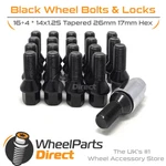 Bolts & Locks (16+4) Black For Bmw Ix M60 I20 21-22 On Original Wheels. Fixed Price $40.35.