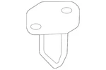 Genuine Nissan Lift-gate Lock Striker Plate 90570-6GP8A. Fixed Price $62.17.