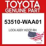 Toyota Genuine 53510-WAA01 Lock Assy Hood Rh 53510WAA01 Oem. Fixed Price $99.95.