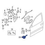 For Volvo S60 2001-2009 31278216 Front Door Check. Fixed Price $95.56.