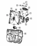 Genuine Mopar Door Outside Handle Gasket 68082594AA. Fixed Price $10.52.
