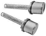 1961-62 Impala, Belair & Biscayne Door Handle Push Buttons Kit New. Fixed Price $13.31.