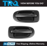 Trq Outside Sliding Door Handle Smooth Black Rear Pair Set For Gm Mini Van New. Fixed Price $44.95.