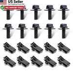 Ugshy Automotive Nut Bolt Clip Kit 20PCS Rust Resistant Black From Usa. Fixed Price $12.88.