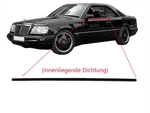 Sealing Rail Window Slot Door Interior For Mercedes C124 / A124. Fixed Price $58.18.