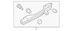 Genuine Honda Base L Front 72182-TBA-A71. Fixed Price $31.58.