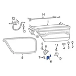For Dodge Dart 2013-2016 68145913AF Rear Deck Lid Latch. Fixed Price $262.23.