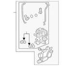 Genuine Honda Lock Assembly Front Door 72152-SDA-A01. Fixed Price $120.18.