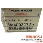 Genuine Mitsubishi Latch, Front Door, Left (lh) New Oem MW400227J. Fixed Price $115.97.